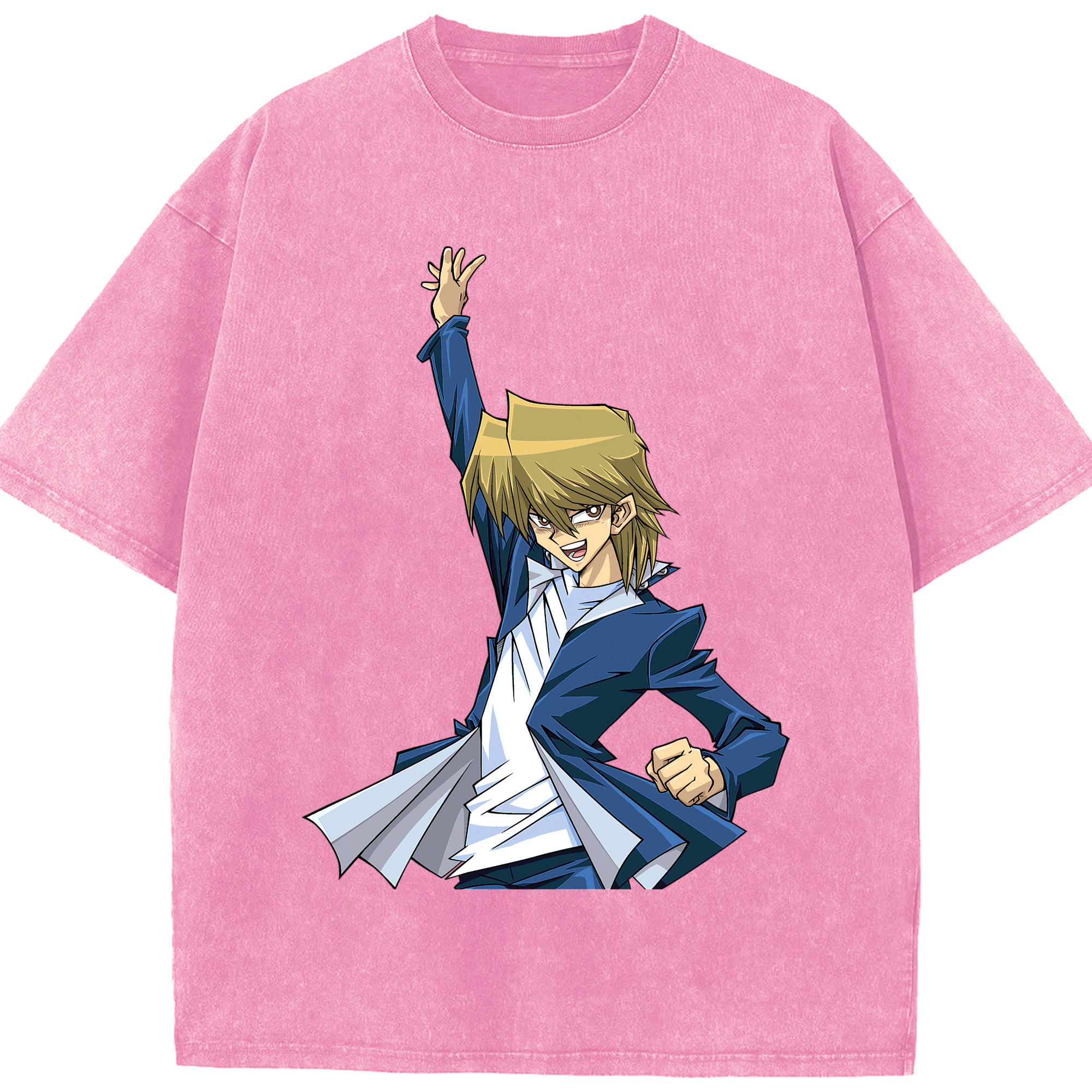 （画像用） 遊☆戯☆王 Yu-Gi-Oh! 綿100% ヴィンテージ風 半袖Tシャツ（フロントプリント）
